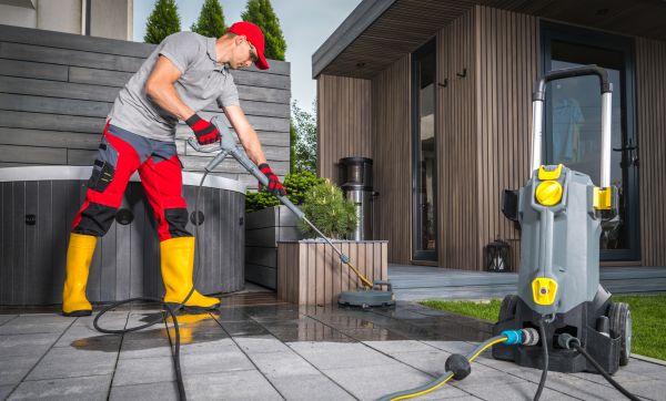 Concrete Patio Washing in Park City