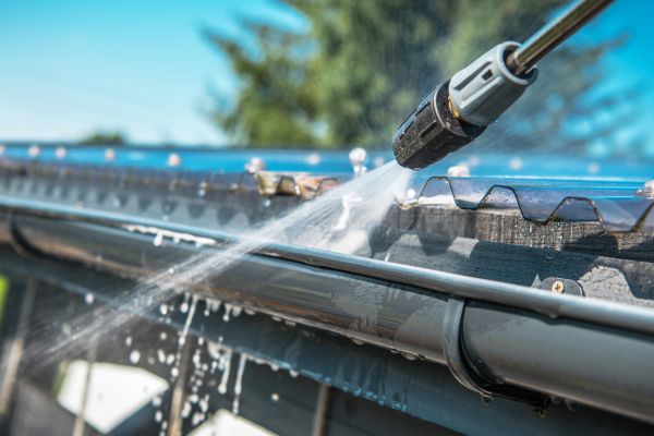 Gutter Jet Washing in Park City