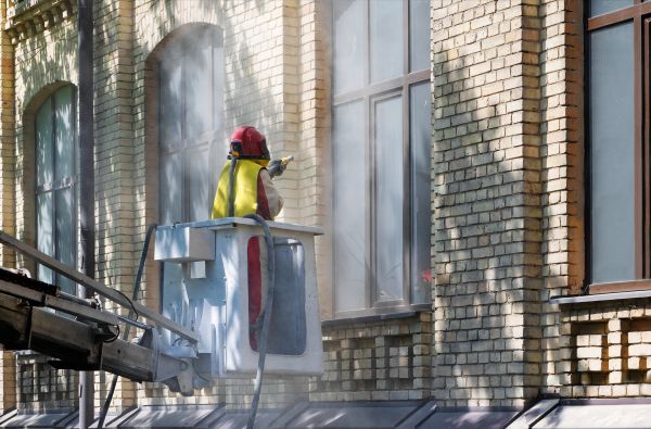 Brick Facade Cleaning in Park City
