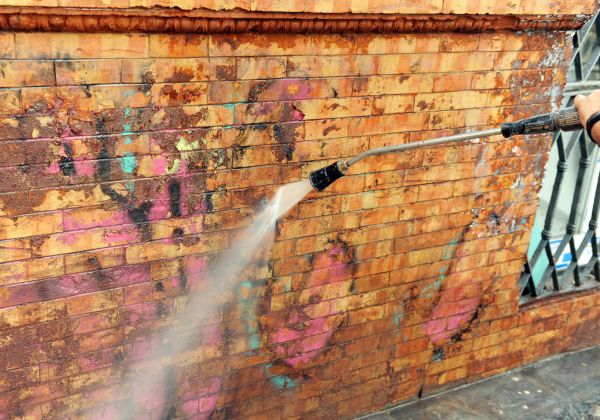 Cost of Brick Graffiti Cleaning in Park City